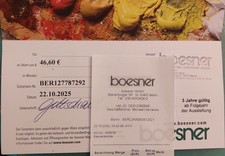 Boesner Künstlerbedarf, Voucher, gültig für 3 Jahre, Im Laden oder Online 46,60€
