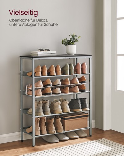 Schuhregal schuhablage mit 5 - mit,
