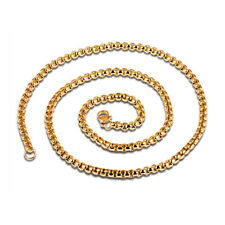 Edelstahl Halskette Quadratische Erbskette 1,5 - 6 mm, 40-80 cm Box Chain Unisex