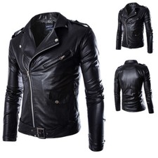 Herren Kunstlederjacke