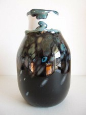 Vase mit "Pfauenauge"-Dekor