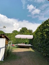 Sonnenliege Doppelliege Gartenliege Relaxliege Liege mit Sonnendach Gartenmöbel