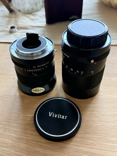 Vivitar auto telephoto wide - +,