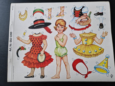 Papierpuppe , Anziehpuppe 