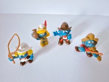 4 Schlümpfe Cowboy und
