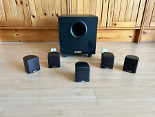 Subwoofer von Jensen (aktiv)  + 5 Jensen Dolby Surround Speaker