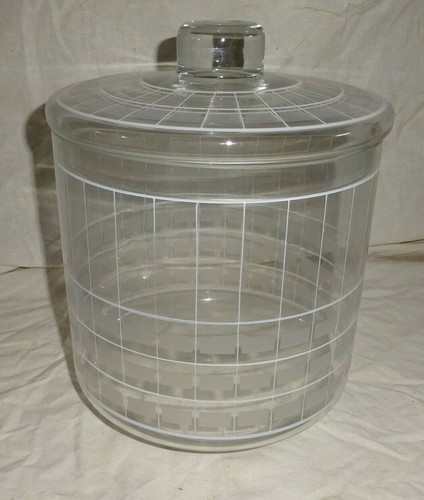Bowle glas mit deckel ddr - bowle,
