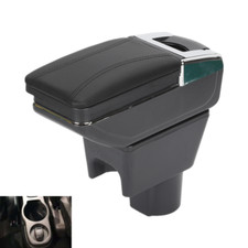 Für Renault Dacia Duster 2010 - 2015 Mittelarmlehne Leder Armlehne Schwarz DE