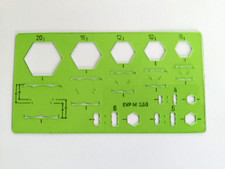Schablone technisches Zeichnen