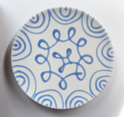 Gmundner keramik blau geflammt - keramik,