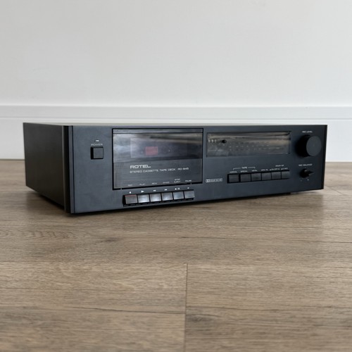 Rotel 845 stereo - rd-845, cassette