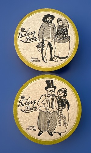 Bierdeckel tuborg beer - 2,