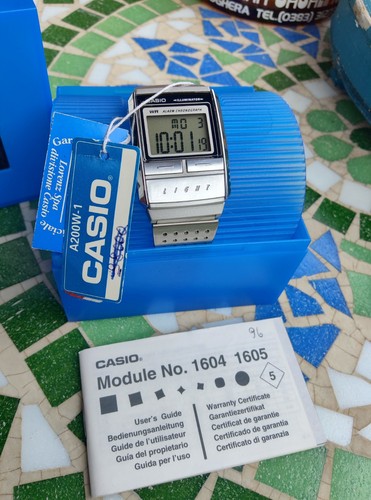 Vintage lcd digitaluhr casio - lcd,