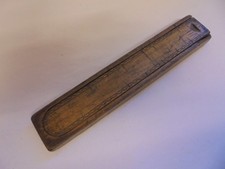 VINTAGE ANTIK HOLZ TINTE STIFTEKASTEN FEDERMÄPPCHEN SCHULE