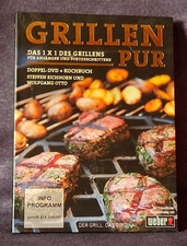 WEBER / Grillen Pur - Das 1x1 des Grillens - Grillkurs mit Buch und 2 DVDs