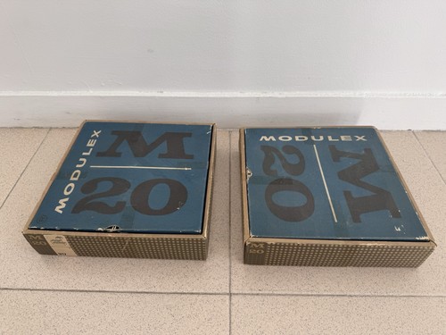Old vintage lego modulex - old, boxes