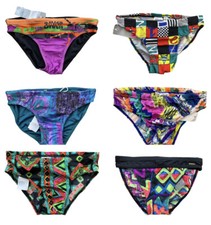 vintage etirel Jungen Kids Badehosen Badeslip Neu Gr. 140 / 152 / 164 SM8