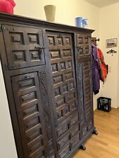 Bauernschrank bemalter Schrank Bauernmöbel Kleiderschrank Vintage Shabby Chic