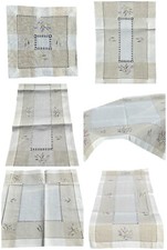 Lavendel gestickt Tischläufer