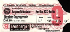 3527 Ticket BL 79/80 FC Bayern