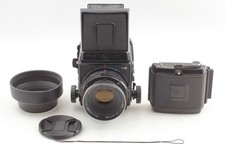 [Exc+5] Mamiya RB67 Pro S Sekor 127 mm F3.8 Objektiv 120 Film Rückseite aus...
