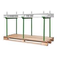10x stapelbares lagergestell - -,