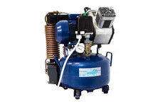 Dürr Dental Kompressor Typ 5221 Baujahr '91 Dental Bulle 1610 Trockenluftpatrone