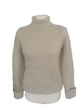 Rarität Vintage Berlin 1998 Soto_Stich Damen Wolle Wollweiß Pullover TOP / Neu 