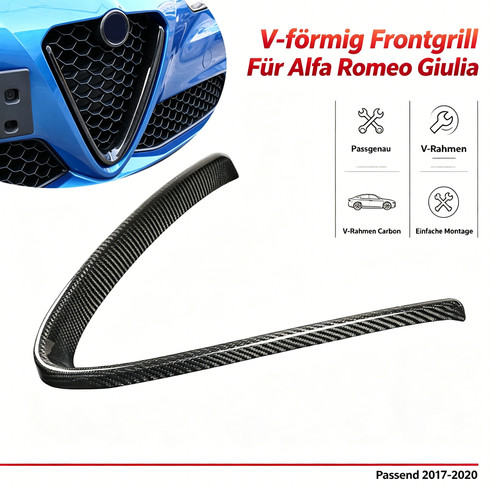 Kühlergrill förmig - kühlergrill, v-förmig