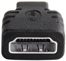 Hama Micro HDMI Adapter - Micro HDMI Stecker -  HDMI-Kupplung Full HD, 00133496