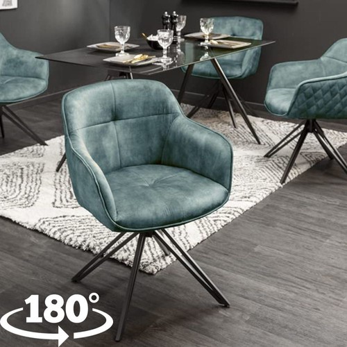 Eleganter drehstuhl hora samt - eleganter,