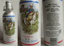 Alte Alu Bierflasche Engel