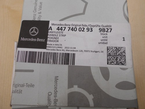Griffleiste mercedes benz - griffleiste, vito