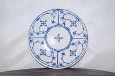 Untertasse 13 cm Indisch Blau Saks Jäger Eisenberg GDR