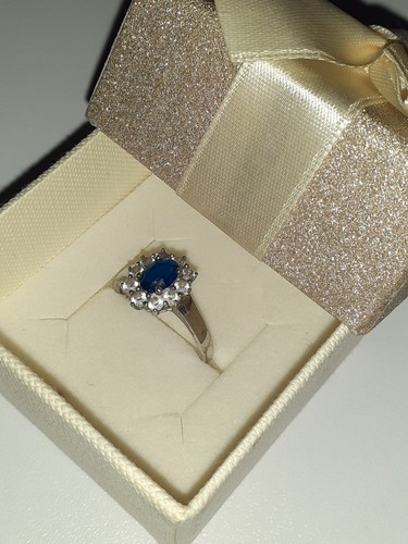925 silber ring mit - ,