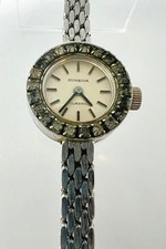 Elegante Dugena Classic Damen-Cocktailuhr Handaufzug Vintage