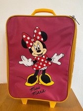 Disney Reise Kinderkoffer Trolley mit Rollen Minnie Mouse Maus Koffer Kinder