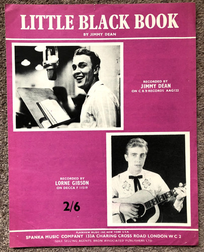 Little black book jimmy - black,