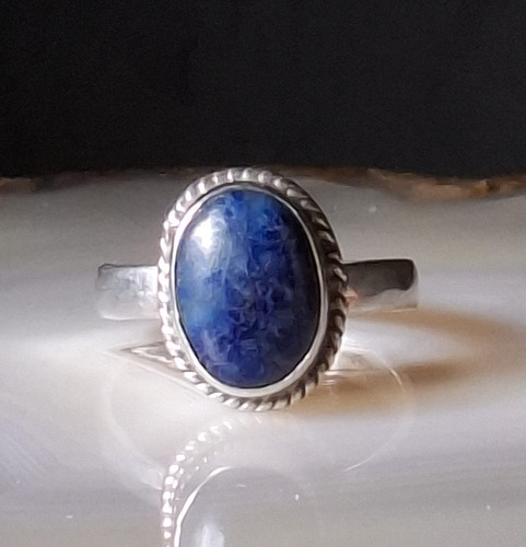 Ring silber 925 - 925, lapislazuli