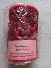 DDR Ostalgie Kerze Modellkerze Stumpenkerze Deko groß Weihnachten Dachbodenfund