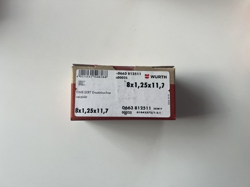 Würth timesert m8x1 25x11 - timesert, m8x1,25x11,7