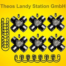 6x Kreuzgelenk SUZUKI  SJ410 + SJ413  , Lager Ø 24mm, Kardanwelle Kardankreuz