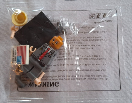 Donald trump minifigur - donald,