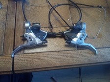 1 Paar Shimano Deore LX Schalthebel ST-M570 3/9fach