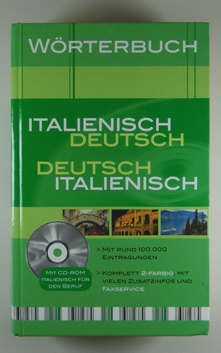Worterbuch italienisch deutsch - worterbuch, italienisch-deutsch