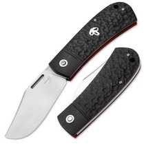 BÖKER PLUS® Bad Guy Zweihand-Taschenmesser EDC 42a Slipjoint D2 G10 Schwarz-Rot