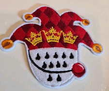 Bügelbild Köln  rot weiß