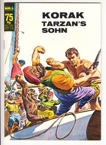 Korak tarzans sohn 6 - korak, nr.