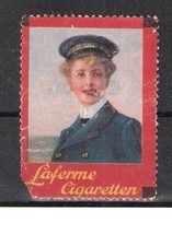 Vignette Laferme Cigaretten Reklamemarke Zigaretten