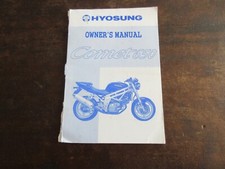 Hyosung Comet 650 2003 Owner's